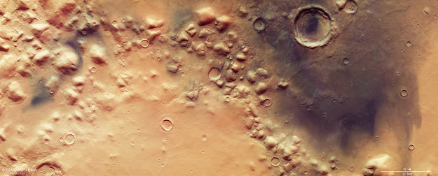 Холмы Nili на Марсе