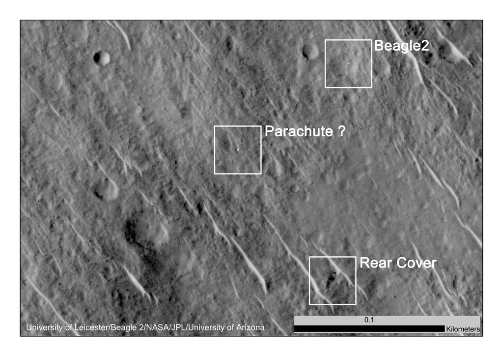 Спустя 11 лет обнаружен Бигль-2 на Марсе