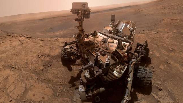 Новое селфи Curiosity на Марсе