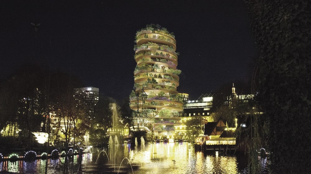 BIG предлагает построить сказочную башню в Копенгагене