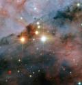 Хаббл запечатлел панораму колоссальных звёзд