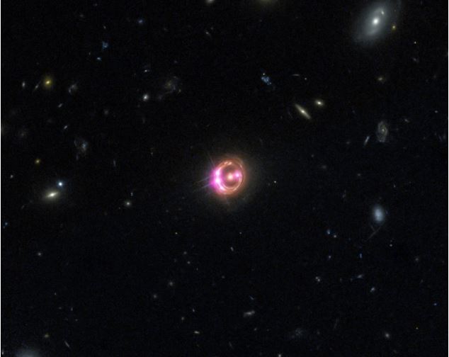 Завораживающий далекий квазар RX J1131-1231
