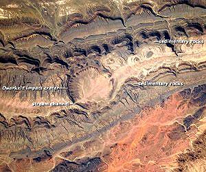 Ударные кратеры и история Земли 