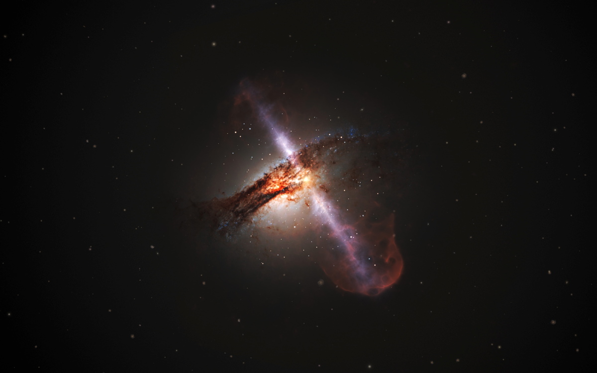 Черная дыра оказалось слишком большой для своей галактики