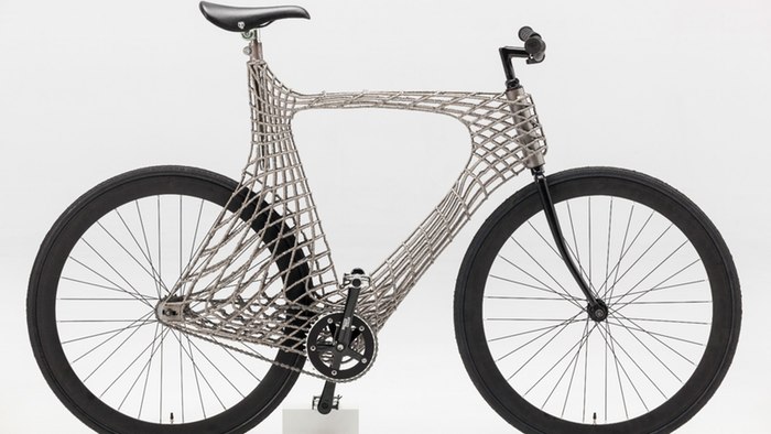 3D-печатный велосипед из нержавеющей стали