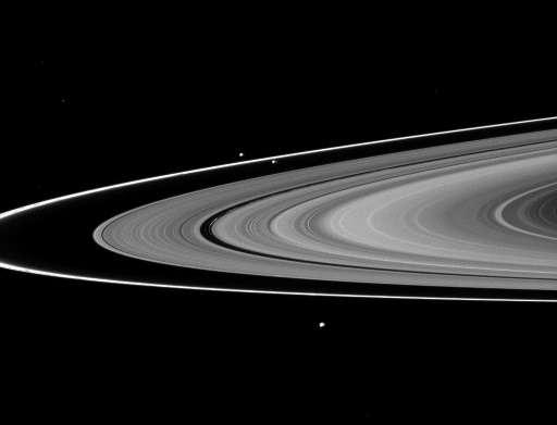 Похоже, исследование раскрыло тайну кольца F Сатурна