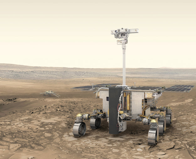 Выбраны финальные опции посадки марсохода на Марсе
