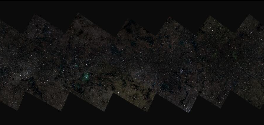 Самый крупный астрономический снимок Млечного Пути