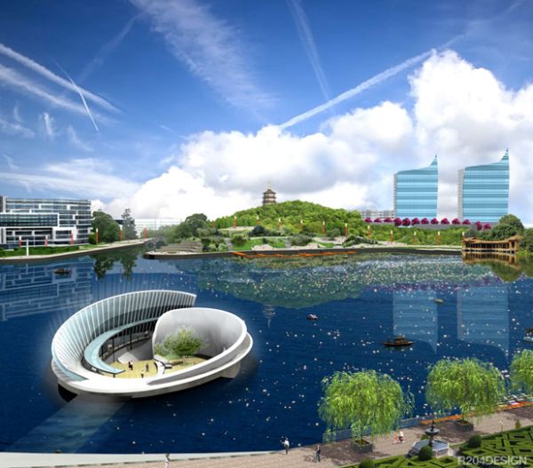 Nanxun Green Vision - проект модернизации бывшего "шелкового центра"
