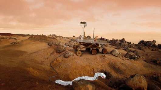Змеи-роботы могут помочь в изучении Марса