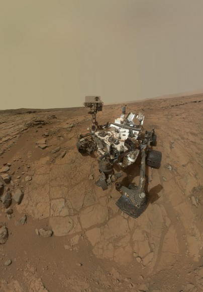 Бесподобное панорамное фото от Curiosity