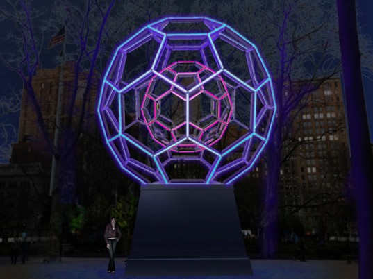 Дизайнер из Нью-Йорка установит необычную скульптуру на Манхэттене