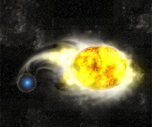 Причиной взрыва сверхновой стал желтый сверхгигант