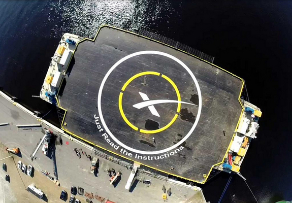 SpaceX попробует снова посадить ракету на платформу