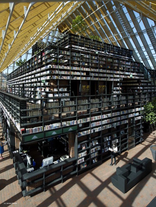 Уникальная библиотека: «Book Mountain»