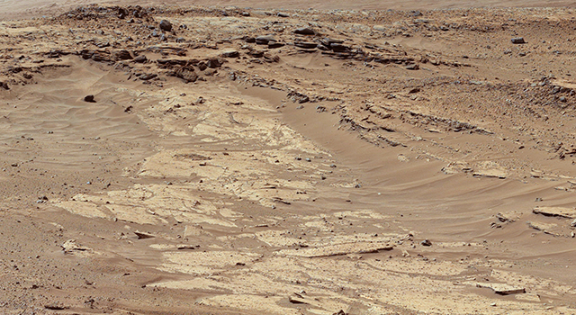 Марсоход "Курьозити" изучит 4 уникальные горные породы