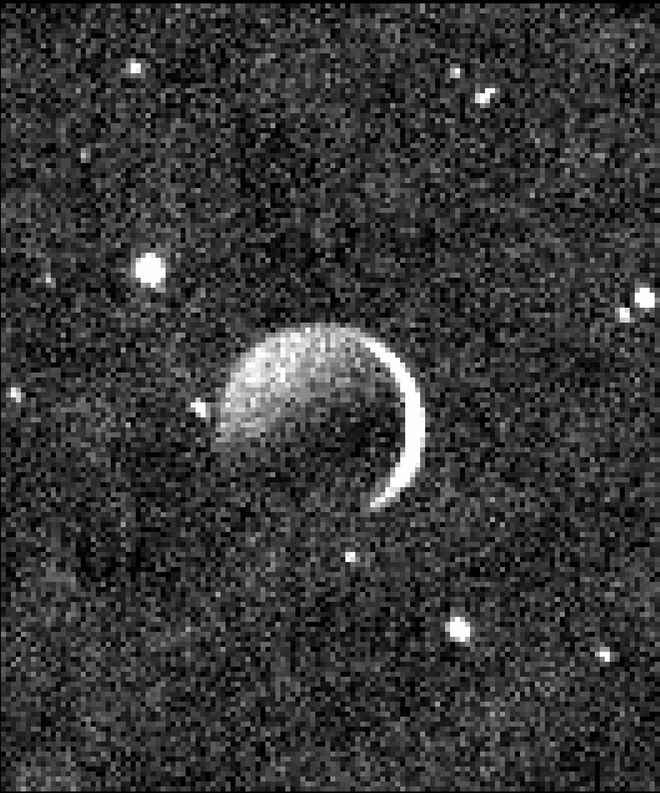 NASA получило необычное фото спутника Плутона