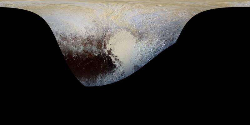Новый образ "змеиной" поверхности Плутона приводит в изумление ученых