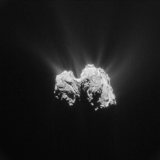 Невидимые широты кометы Чурюмова-Герасименко