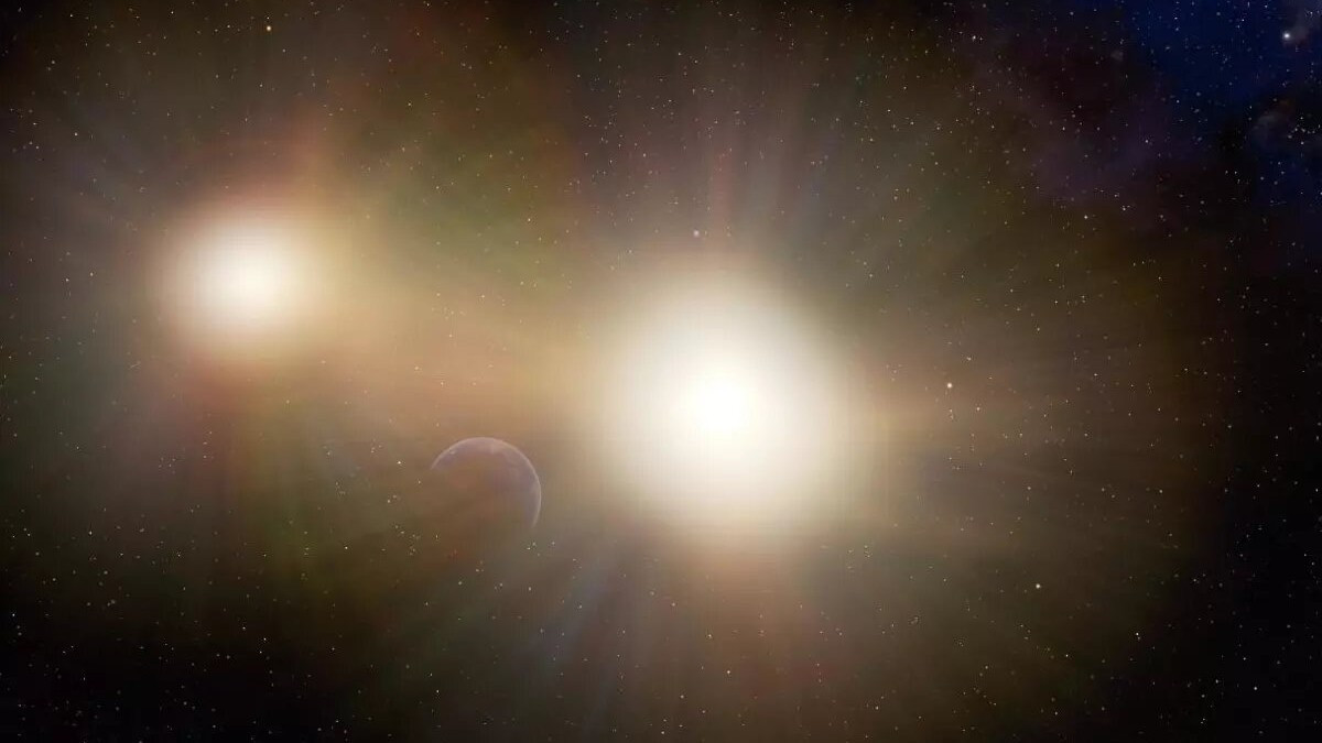 Планеты земного типа могут скрываться в бликах двойных звездных систем