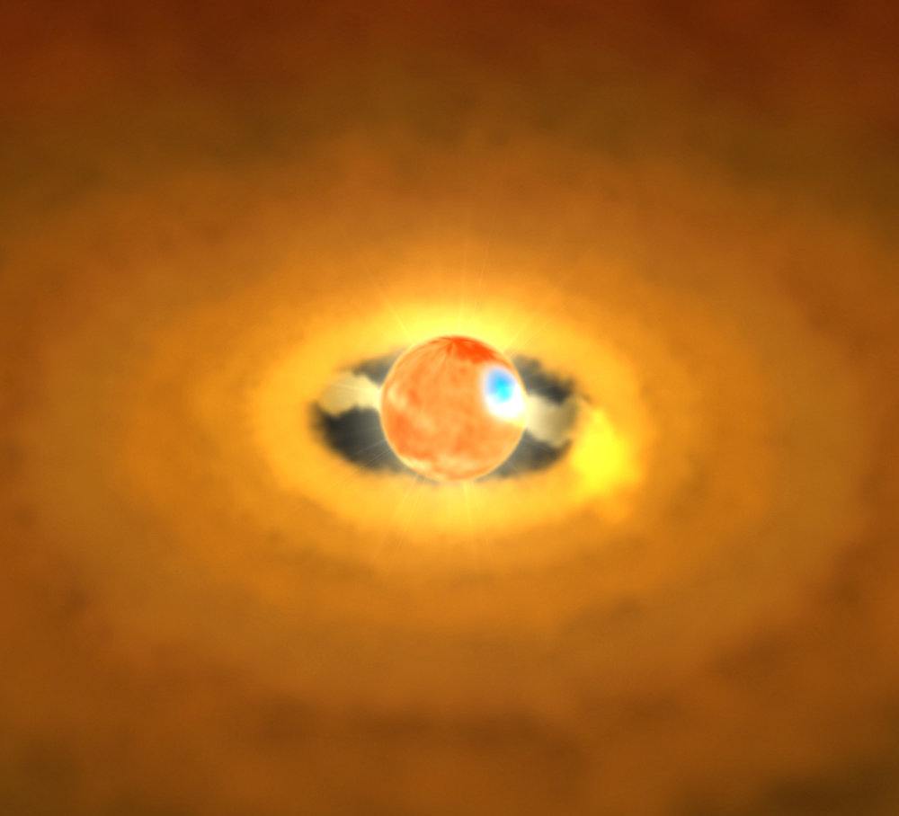 Рождение новой солнцеподобной звезды - V1647 Orionis