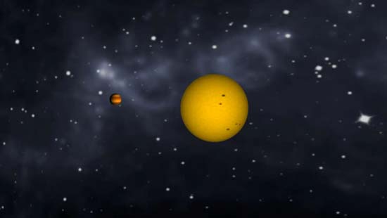 Экзопланета  CoRoT-1b