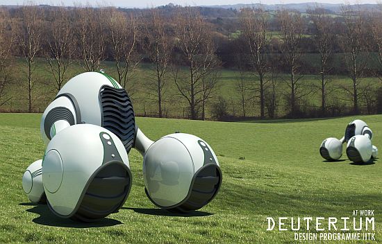 Deuterium - концепт трактора будущего