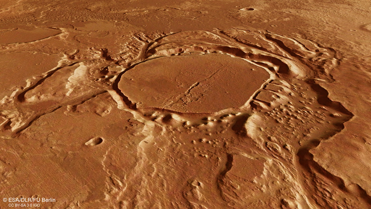 Кадр Дня: кратеры Марса