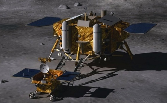 Первый китайских луноход достиг лунной орбиты