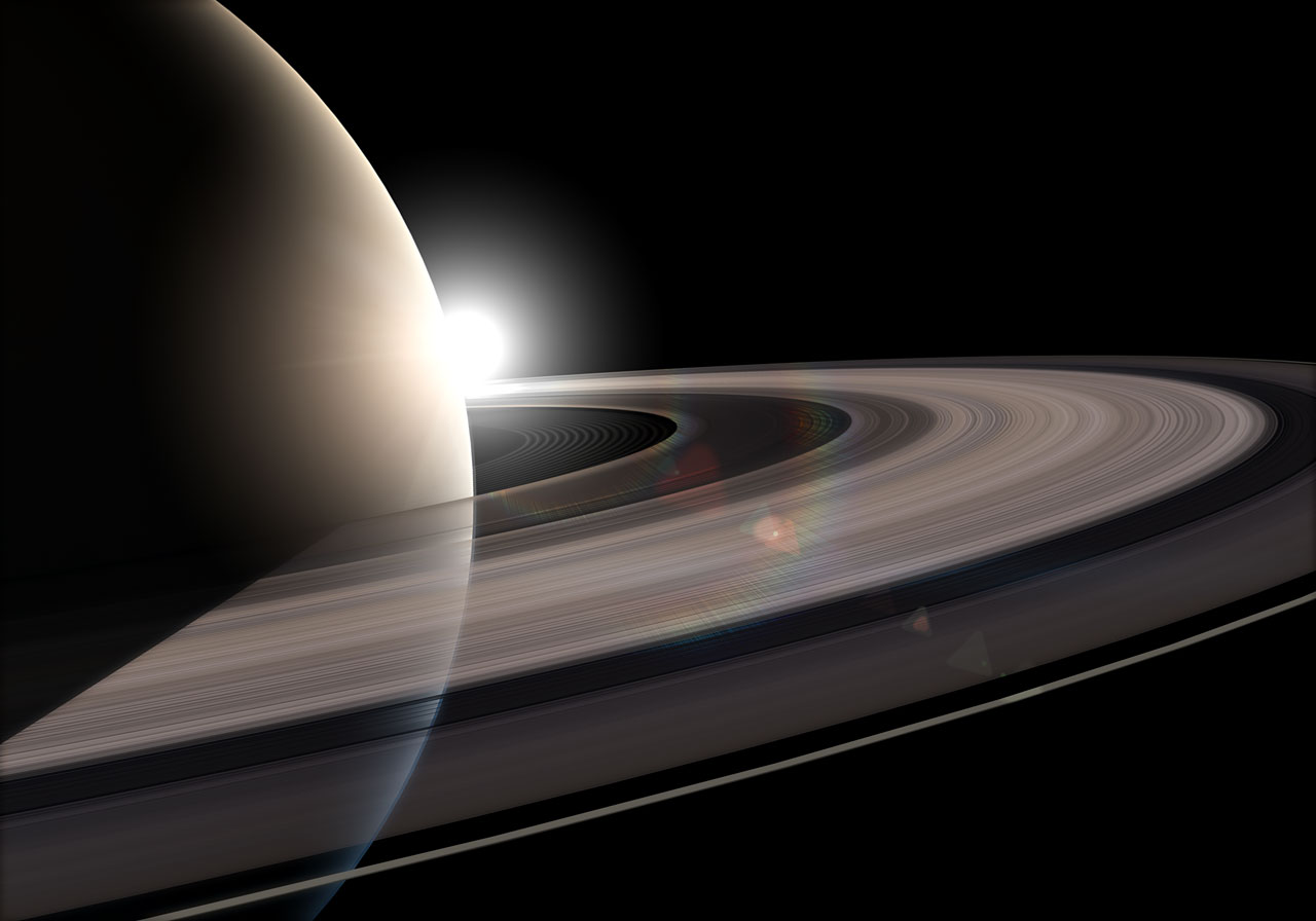Космическая пыль говорит о древнем происхождении колец Сатурна