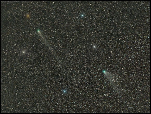 Близкая встреча двух комет