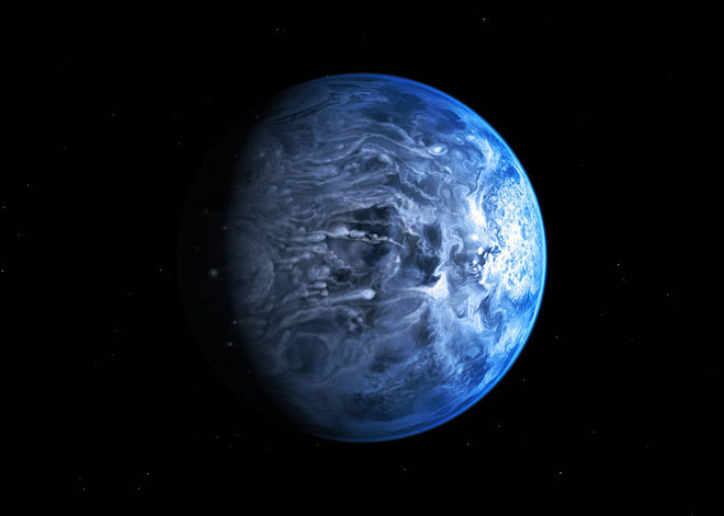 Новые факты о голубой экзопланете