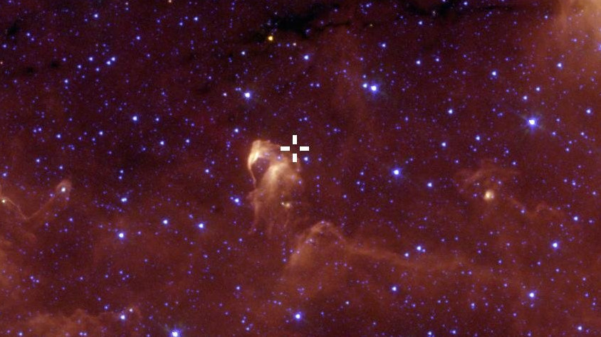 Спутники НАСА обнаружили растущую молодую звезду