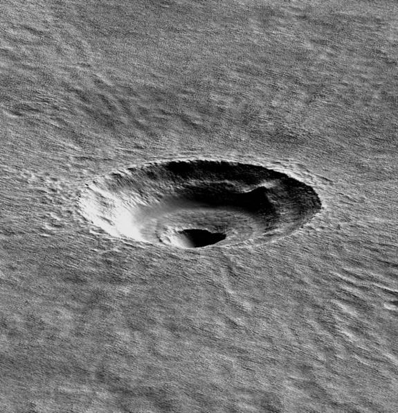 На Марсе найдена гигантская ледяная плита
