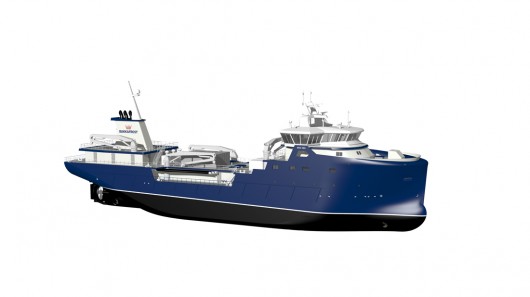 Rolls-Royce спроектировал корабль для перевозки рыбы