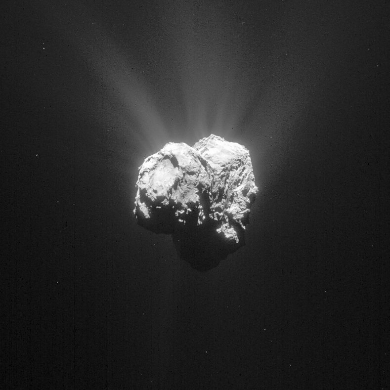 Нам показали комету с расстояния 170 км