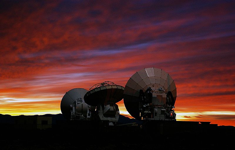 Обсерватория ALMA "открывает глаза"