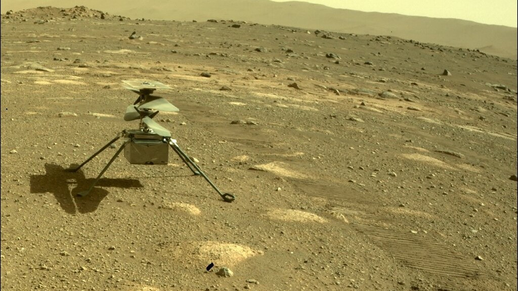 Запуск вертолета на Марсе отложен для технической проверки