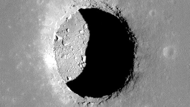 Лунные туннели защитят космонавтов