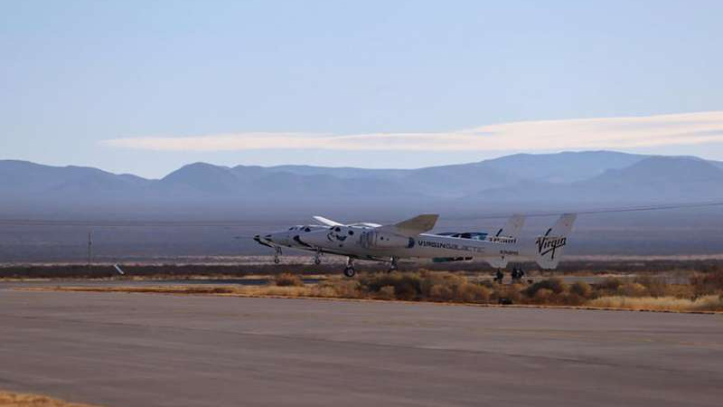Virgin Galactic совершает первый полет с территории Нью-Мексико