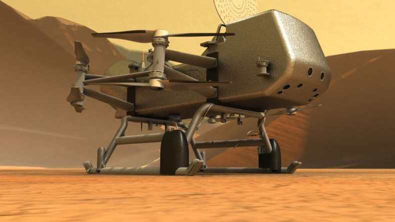 Миссия Dragonfly на Титан объявляет о научных целях