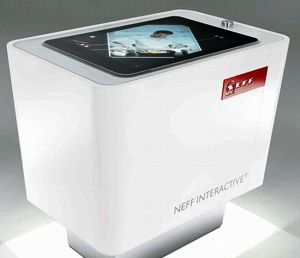 Neff Interactive - сенсорный визуализатор, функционирующий в качестве многопользовательского iPhone
