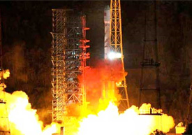 Китай выводит на орбиту навигационные спутники