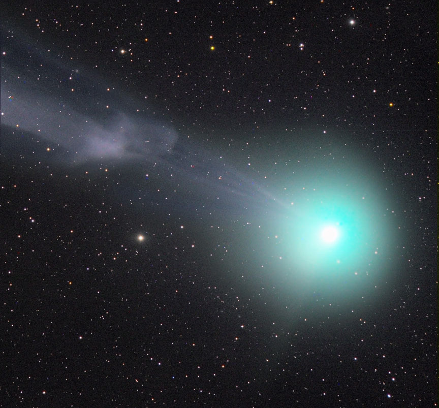 В январе наблюдаем за кометой Лавджоя