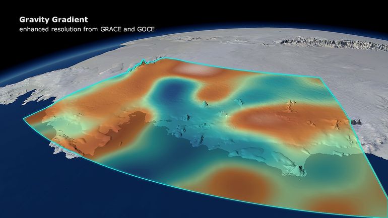 CryoSat обнаруживает большие потери антарктического льда