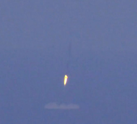 Удачные испытания от SpaceX (видео)