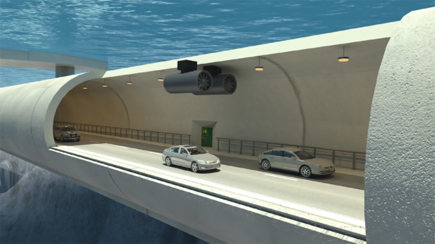 Норвегия построит подводные туннели