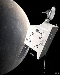 Европейский зонд целится на Меркурий