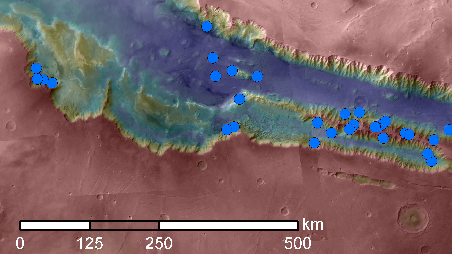 Интересное открытие о Марсе от Марс Одиссей