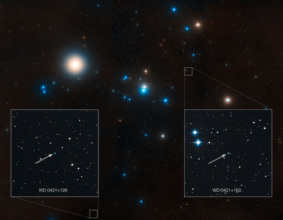 Две уникальные звезды были обнаружены Хабблом